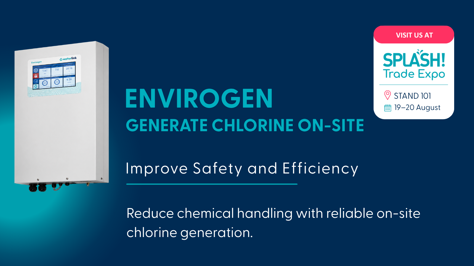 Why More Aquatic Facilities Are Choosing On-Site Chlorine Generation